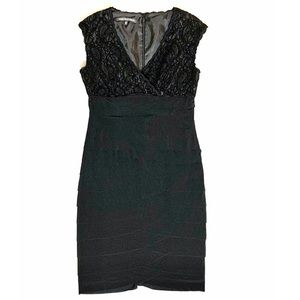 Jones Wear sleeveless tiered sheath dress Sz 6